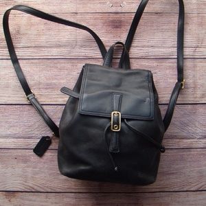 Coach Leather Mini Backpack